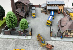 Modelldioram - Brauerei